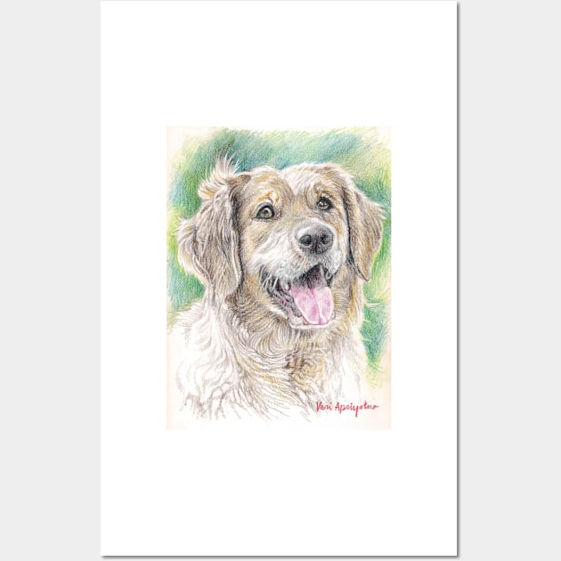 Golden Retriever Wall Art by VeriArt